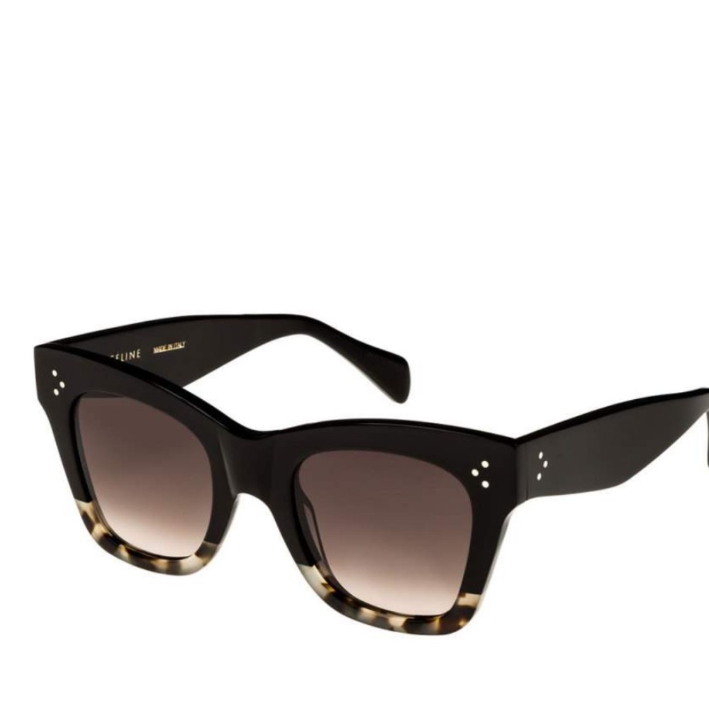 Celine Two-Tone Gradient Cat-Eye Sunglasses
